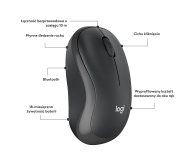 LOGITECH M240 Silent Bluetooth 910-007119 grafitowa - 1145831 - zdjęcie 12